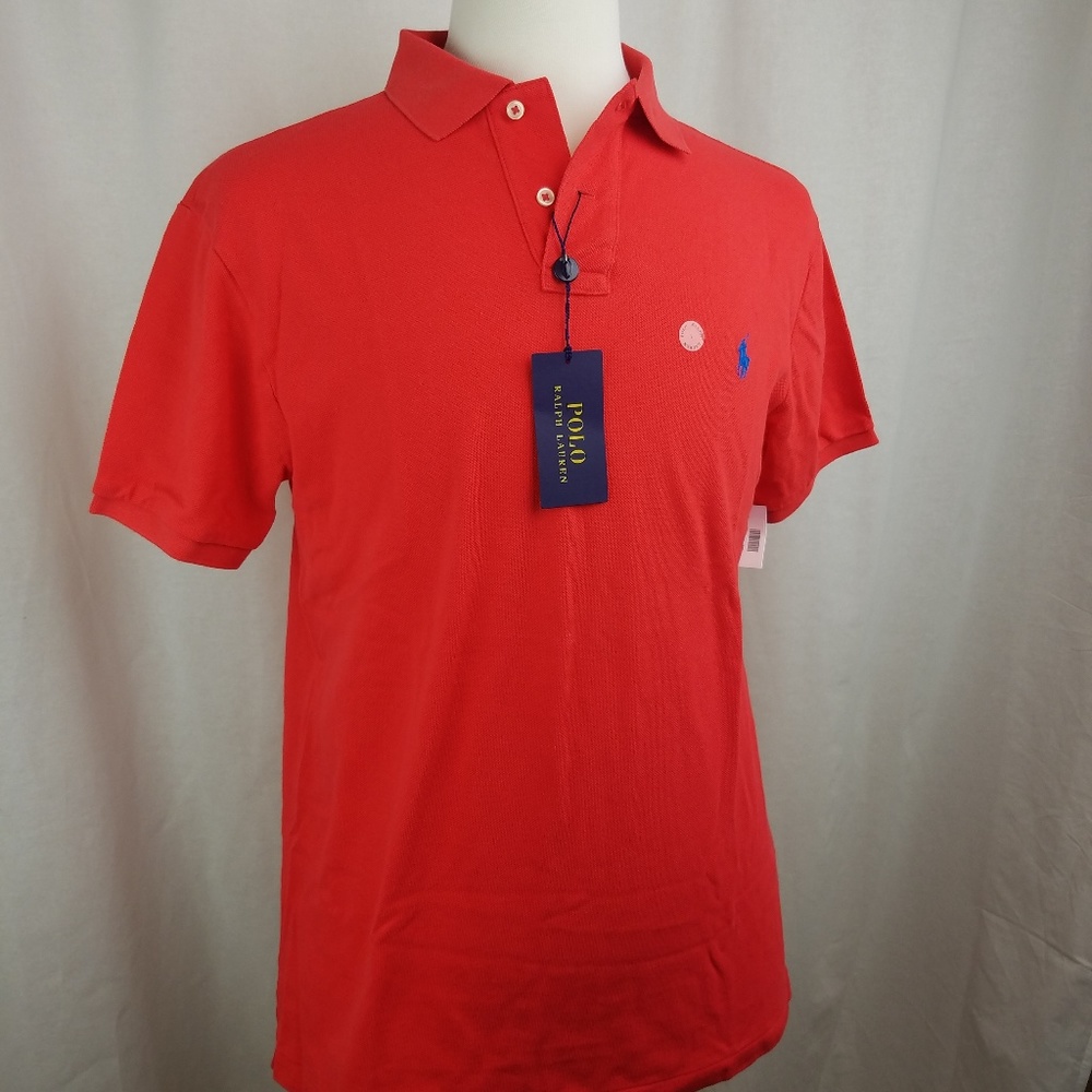 NWT Polo Ralph Lauren Slim Fit Short Sleeve Polo